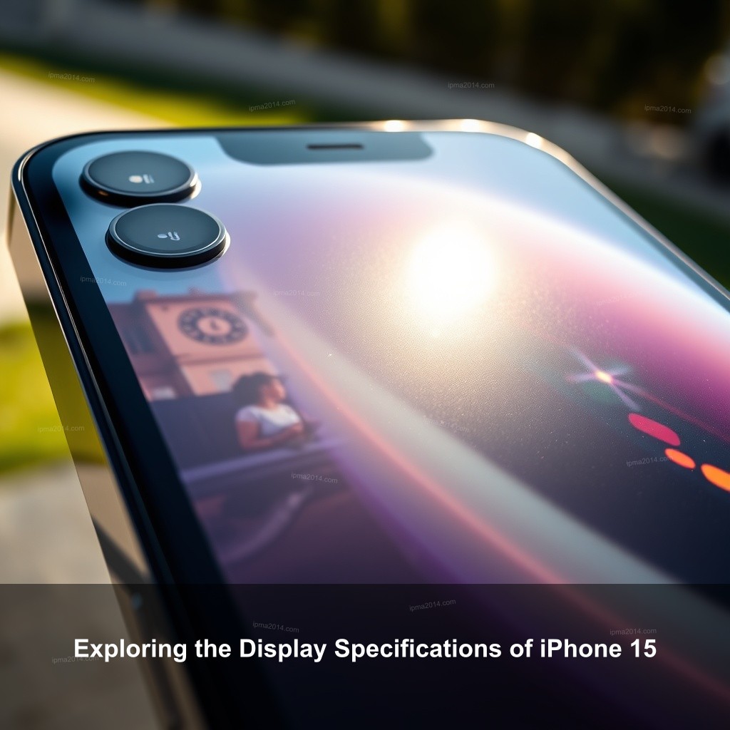 Exploring the Display Specifications of iPhone 15