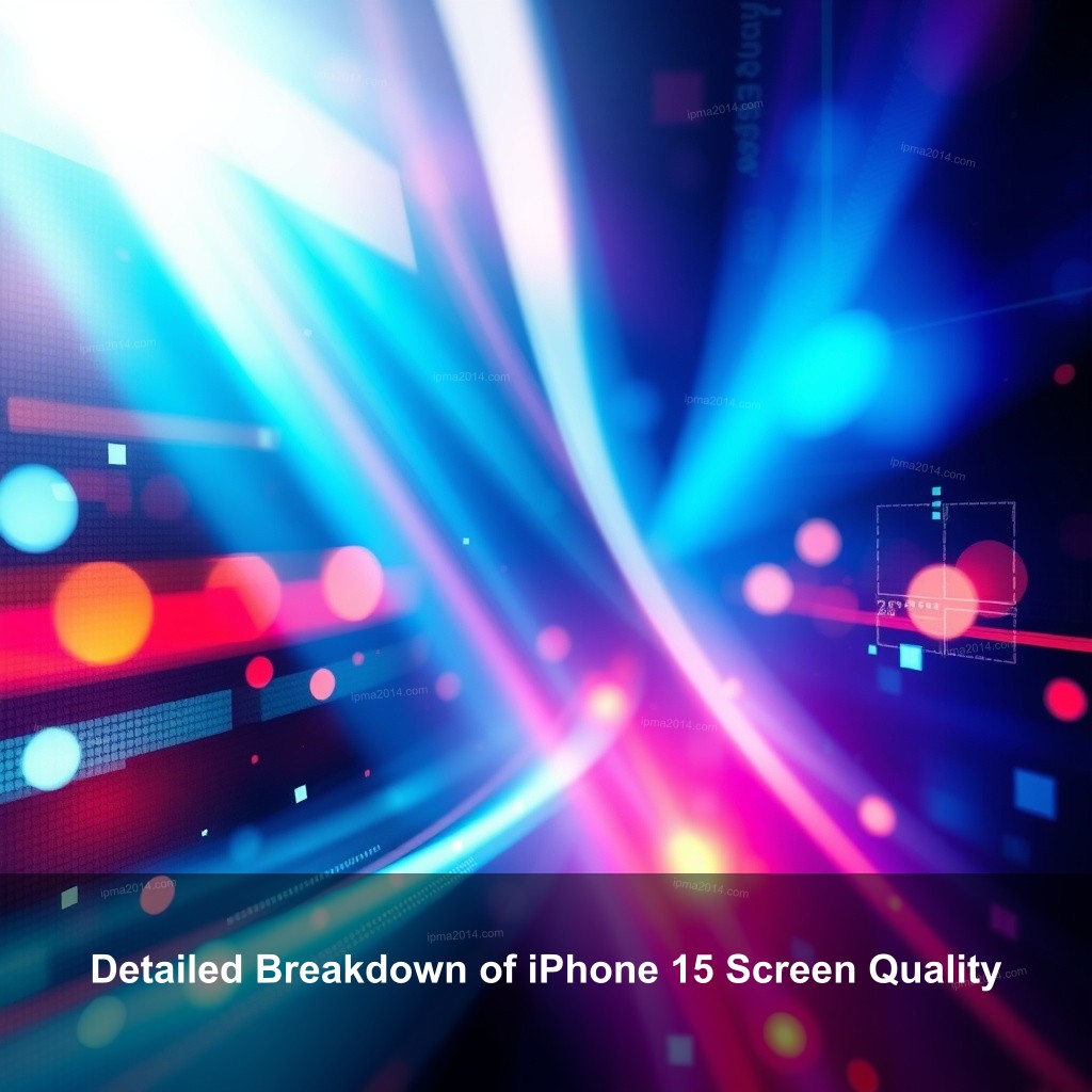 Detailed Breakdown of iPhone 15 Screen Quality